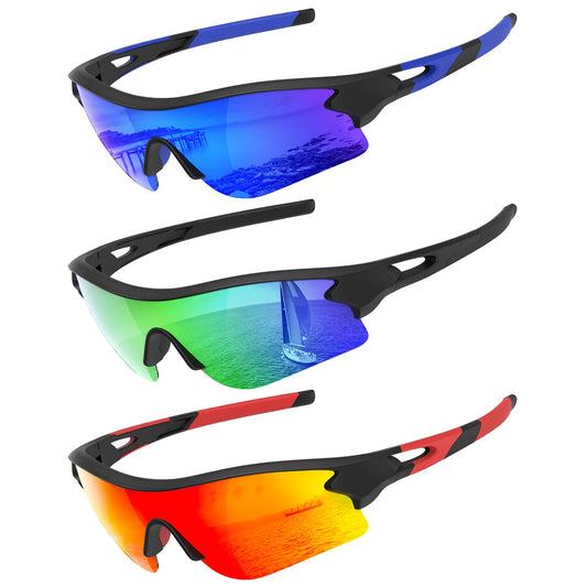 The Bo, one-piece wrap sunglasses